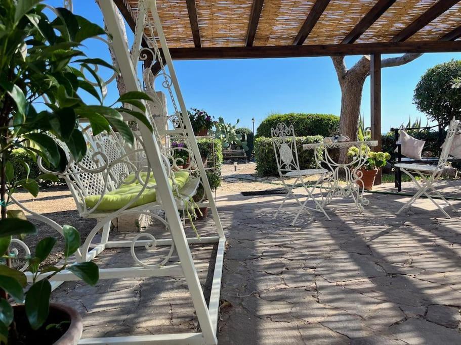Villa Sebastian- Incomparabile vista sul mare Plemmirio Bagian luar foto