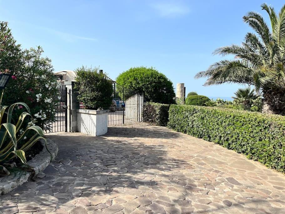 Villa Sebastian- Incomparabile vista sul mare Plemmirio Bagian luar foto