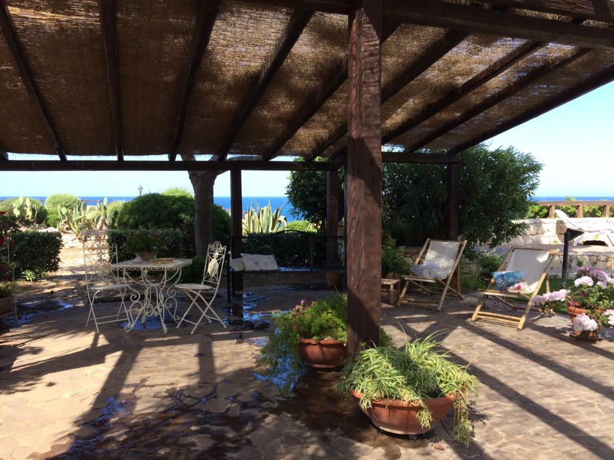 Villa Sebastian- Incomparabile vista sul mare Plemmirio Bagian luar foto